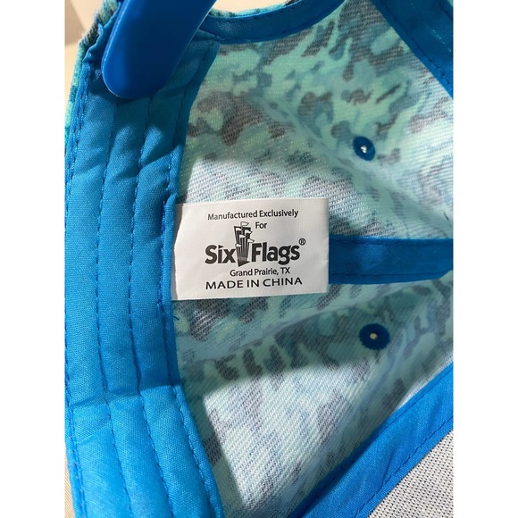 Six Flags Theme Parks Harley Quinn Baseball Cap Adjustable - Picture 5 of 6